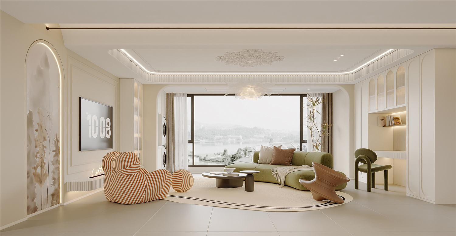 綠地新都會191㎡,綠地新都會裝修效果圖,武漢裝修設計