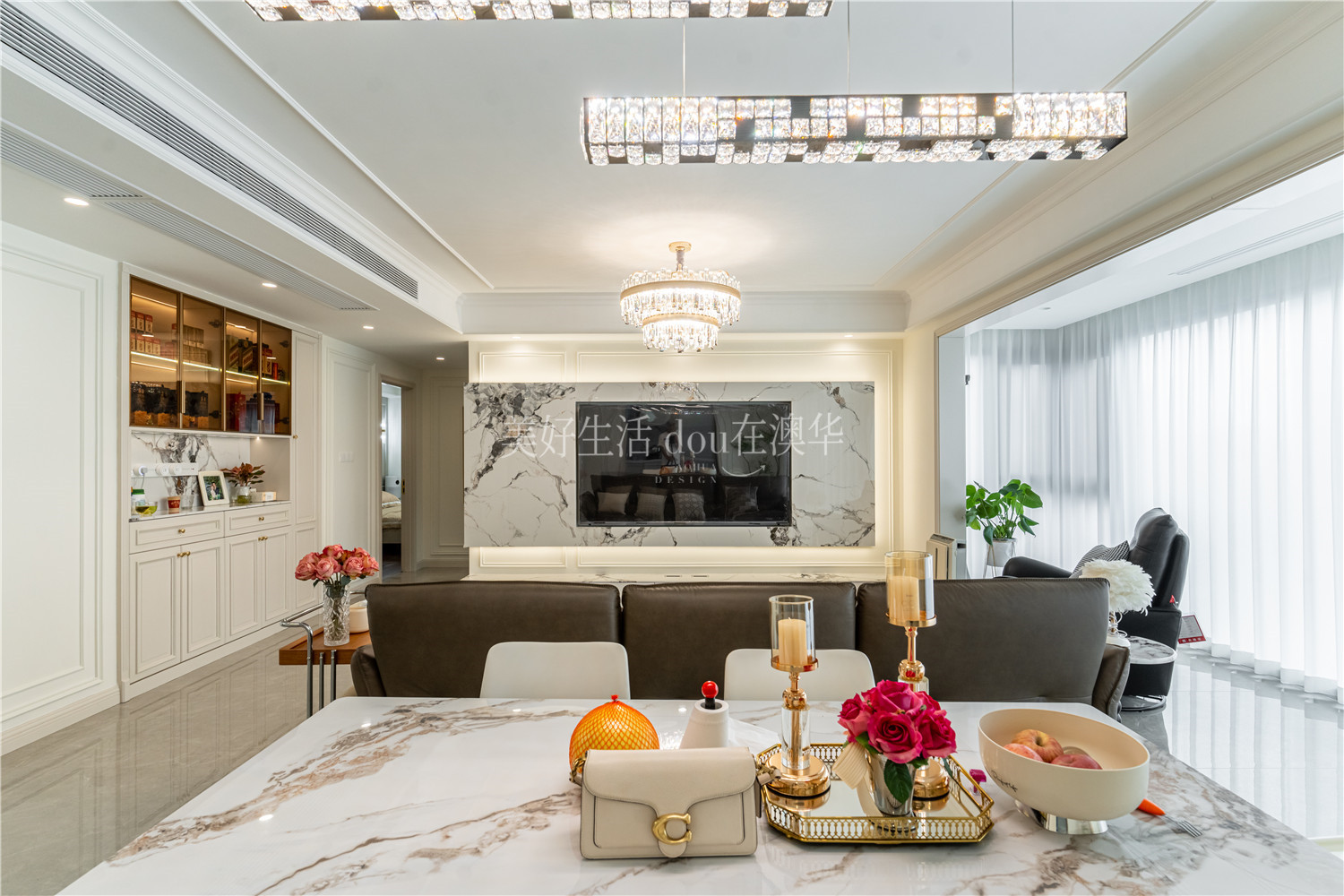 城投聯(lián)投譽(yù)江南裝修,法式輕奢,武漢裝修設(shè)計(jì)