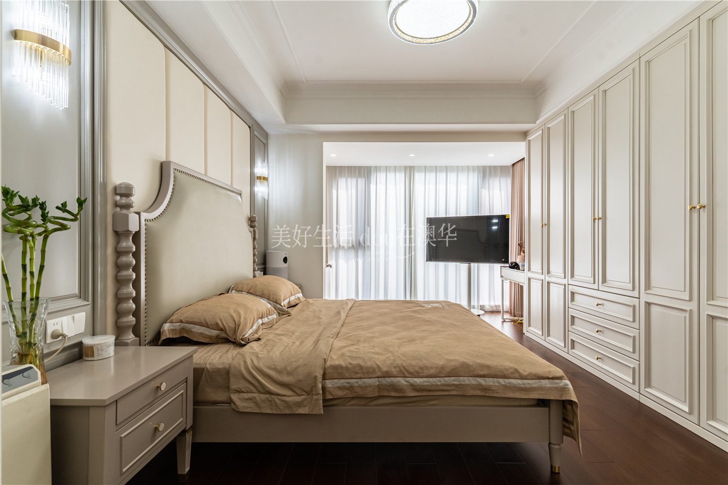 城投聯(lián)投譽(yù)江南裝修,法式輕奢,武漢裝修設(shè)計(jì)