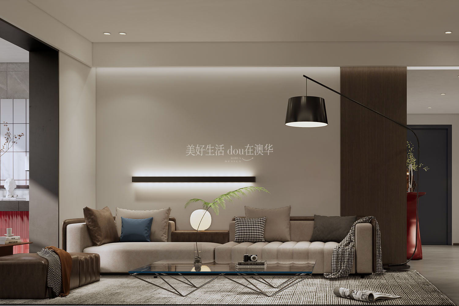 月湖琴聲170㎡,武漢裝修設計