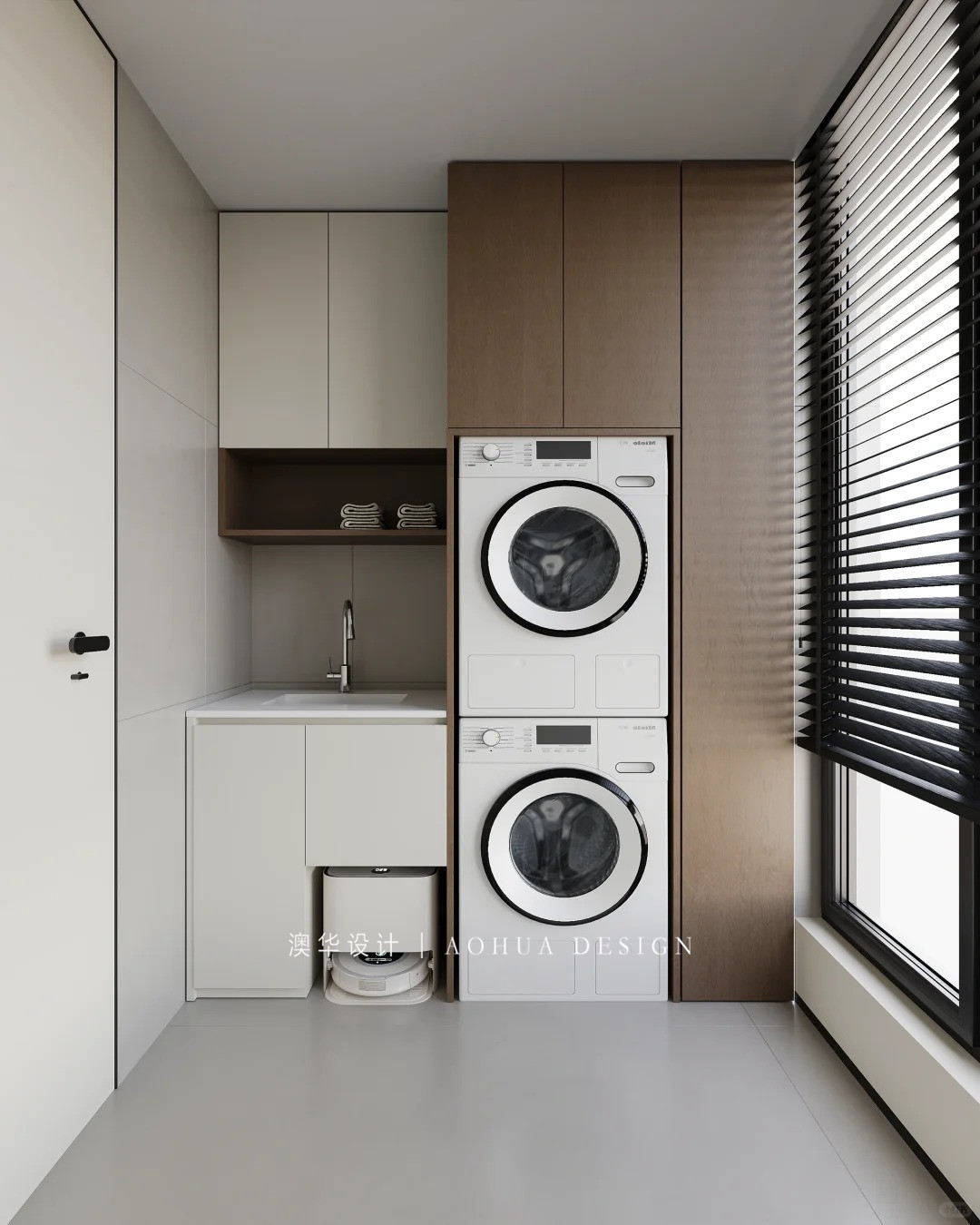 華發(fā)中央首府裝修,現(xiàn)代極簡風格