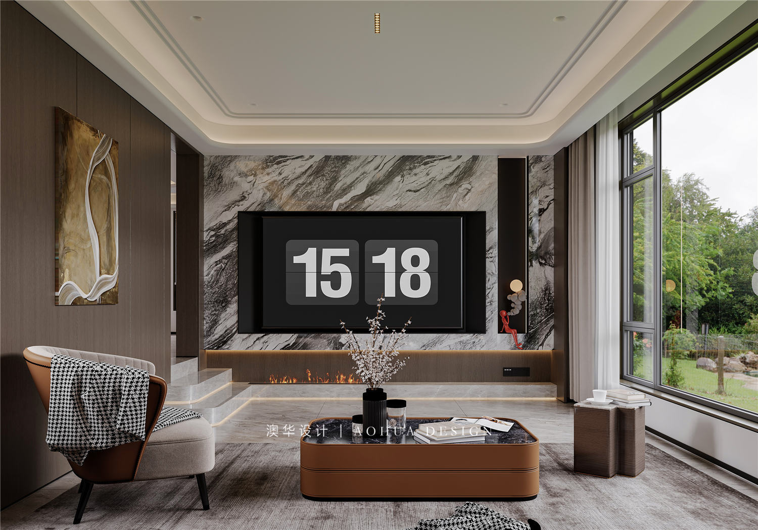 意式輕奢風格,別墅大宅裝修