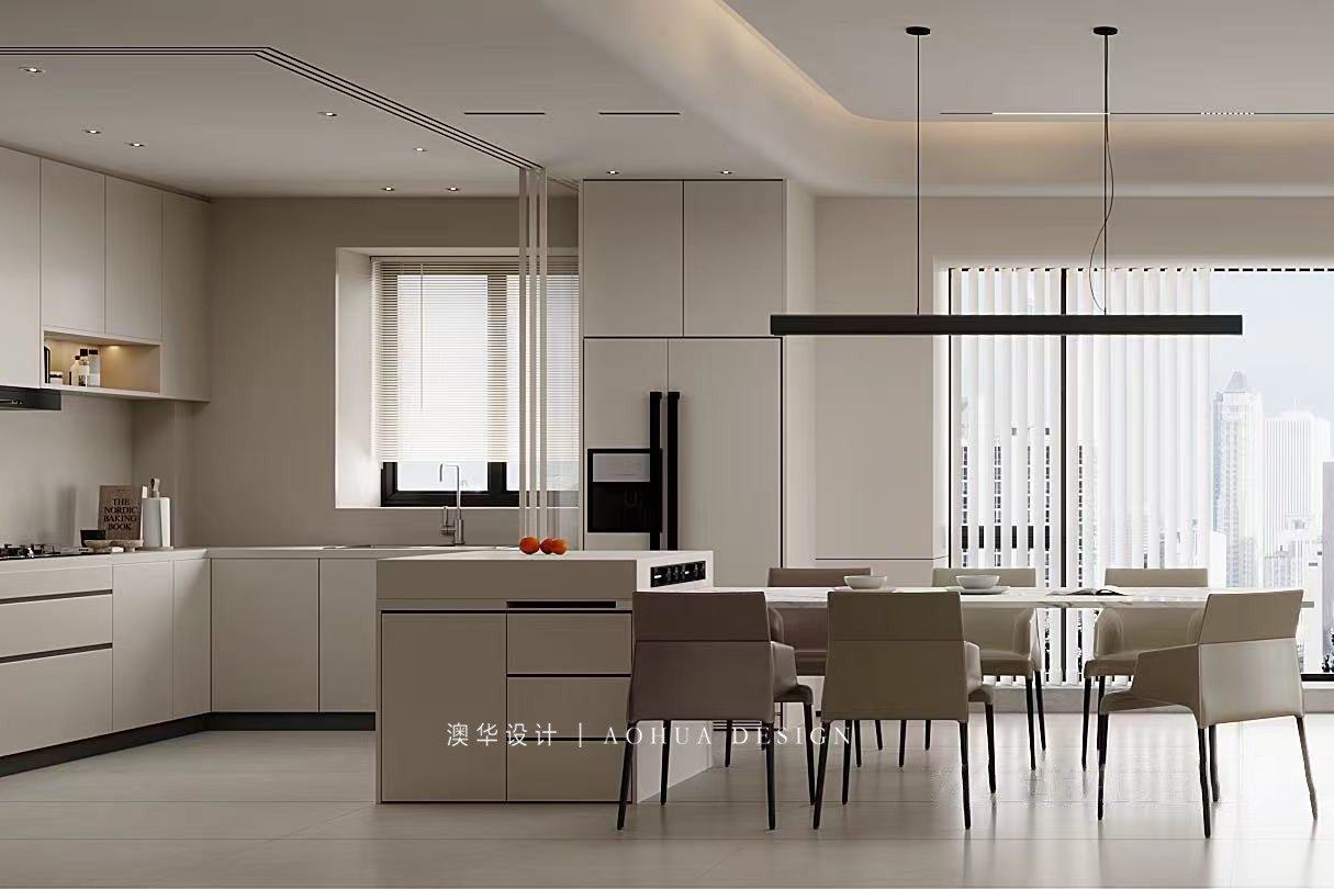 世茂天胤裝修,現代極簡風格