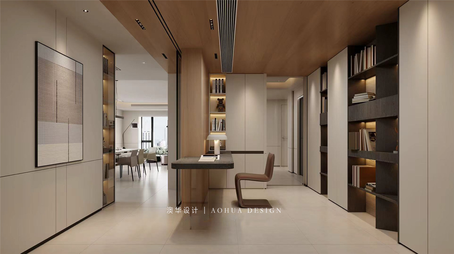 世茂天胤裝修,現代極簡風格