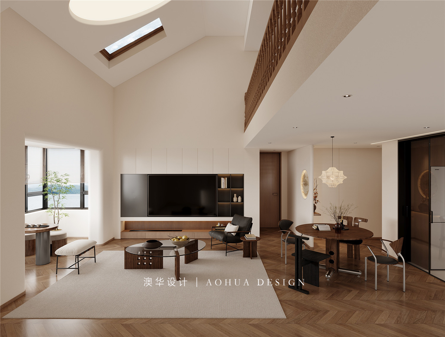 復式裝修,原木風裝修