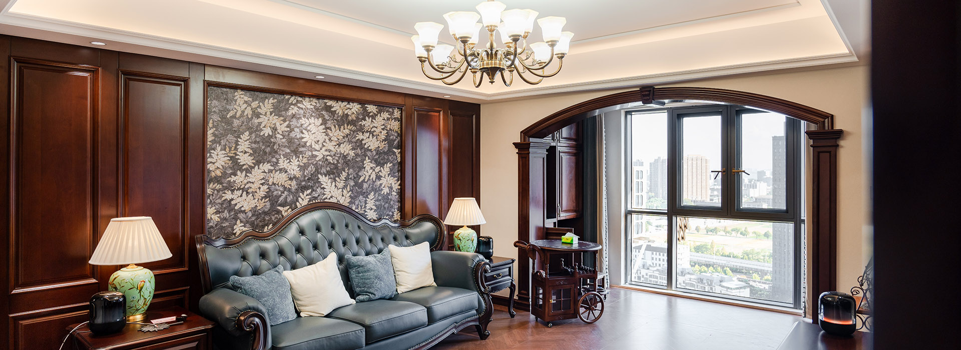 金地圣愛米倫裝修,美式復古風格