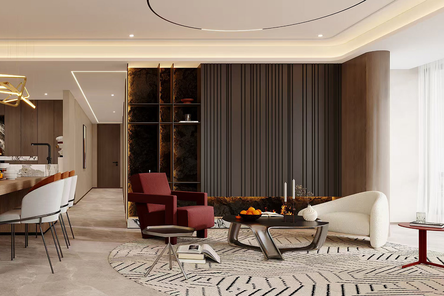 城投聯投譽江南裝修,意式輕奢風格