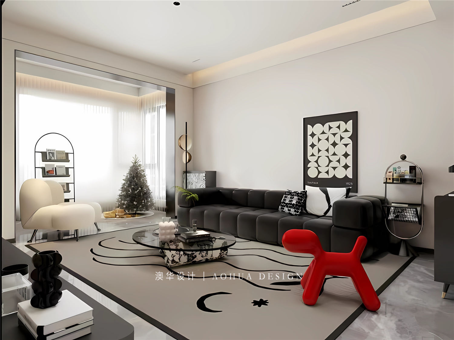 現代輕奢風格,武漢室內設計